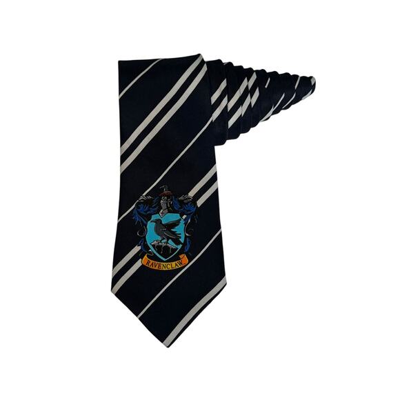 The Wizarding World Of Harry Potter Ravenclaw Crest Necktie Costume Cosplay - Picture 1 of 7